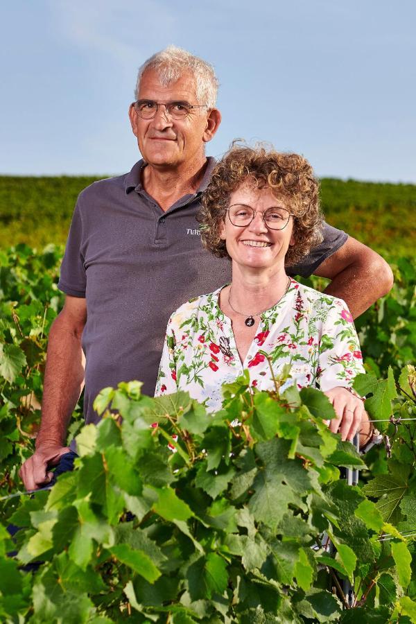 Les Glycines - Domaine Gilles Coperet Panzió Régnié Kültér fotó